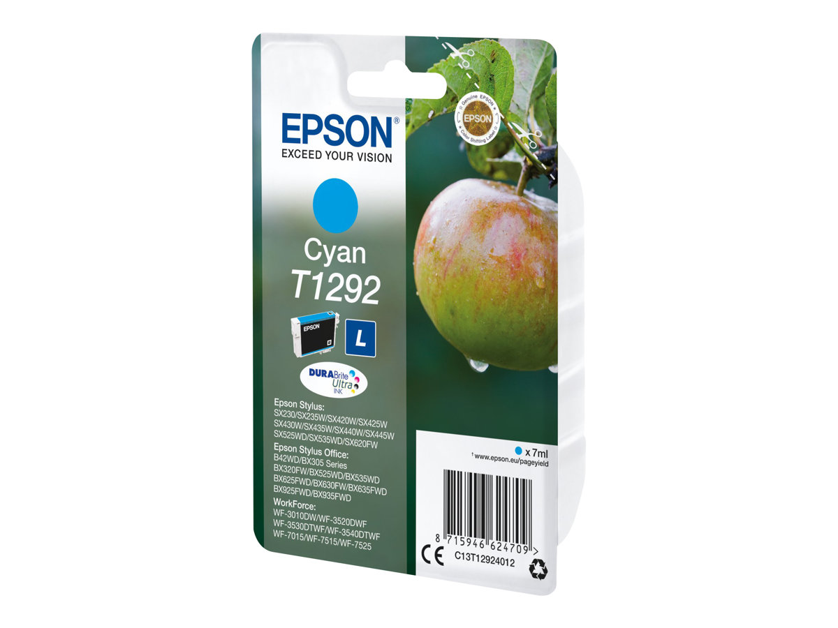 Epson T1292 - velikost L - azurová - originální - inkoustová cartridge – foto 3