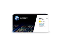 HP 655A LaserJet Toner Cartouche Jaune