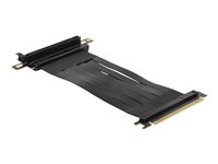 Delock Riser Card PCI Express x16 male to x16 slot 90° angled with cable 30 cm