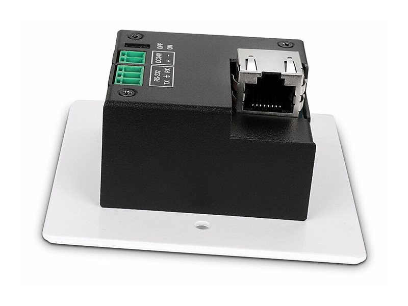 LINDY 70m Cat.6, HDMI, 4K60, HDBaseT, UK Wall Plate Extender