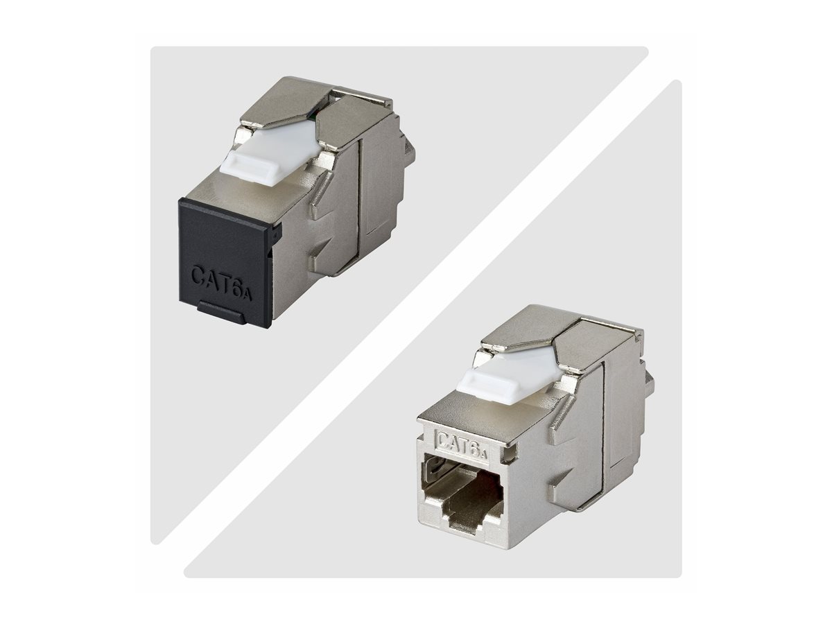 Startech konektor keystone - shielded, 180°, toolless - kompatibilní s TAA – foto 5