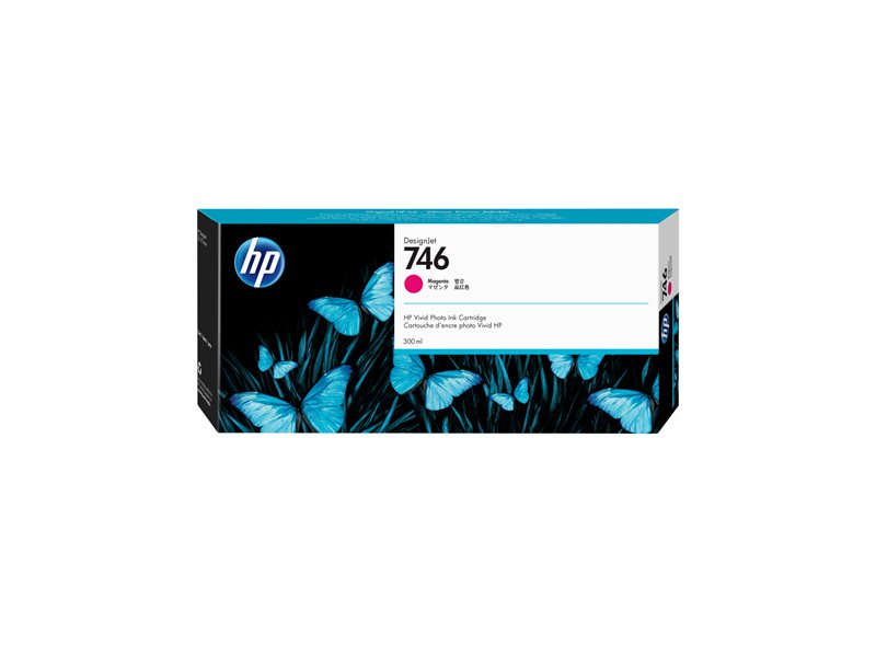 HP 746 300-ml Magenta Ink Cartridge