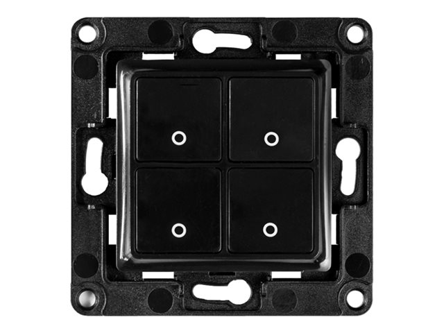 SHELLY Wall Switch 4 Black Switch FG3800235266205