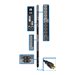 Tripp Lite 17.3kW 3-Phase Switched PDU, LX Platform Interface, 240V Outlets (24 C13/6 C19), Touchscreen LCD, NEMA L22-30P 415V, 0U, TAA