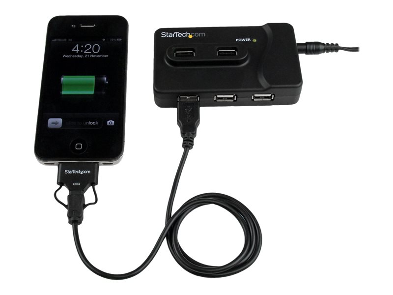 StarTech.com Hub USB 3.0 / USB 2.0 combo  6 ports