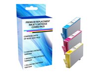eReplacements T0A41BN-ER 3-pack High Yield yellow, cyan, magenta compatible 