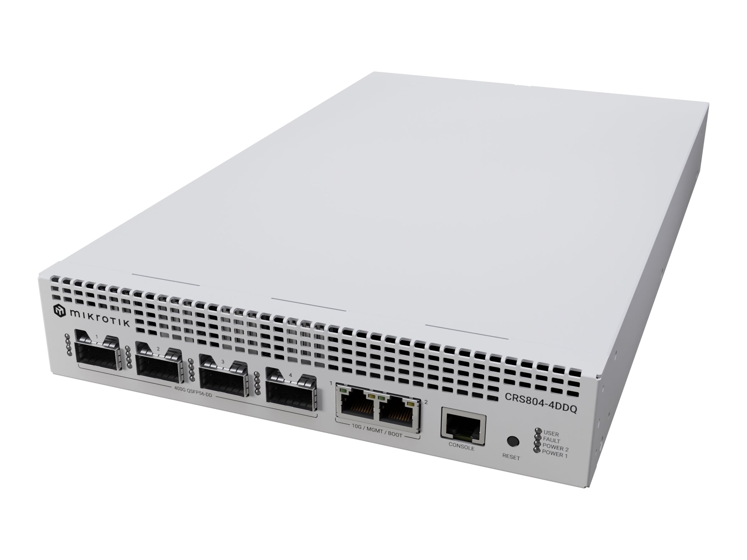 MikroTik CRS804 DDQ switch 6 ports Managed Product shot Right-angle 80000