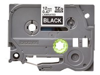 BROTHER RUBAN TZ 12 MM BLANC/NO