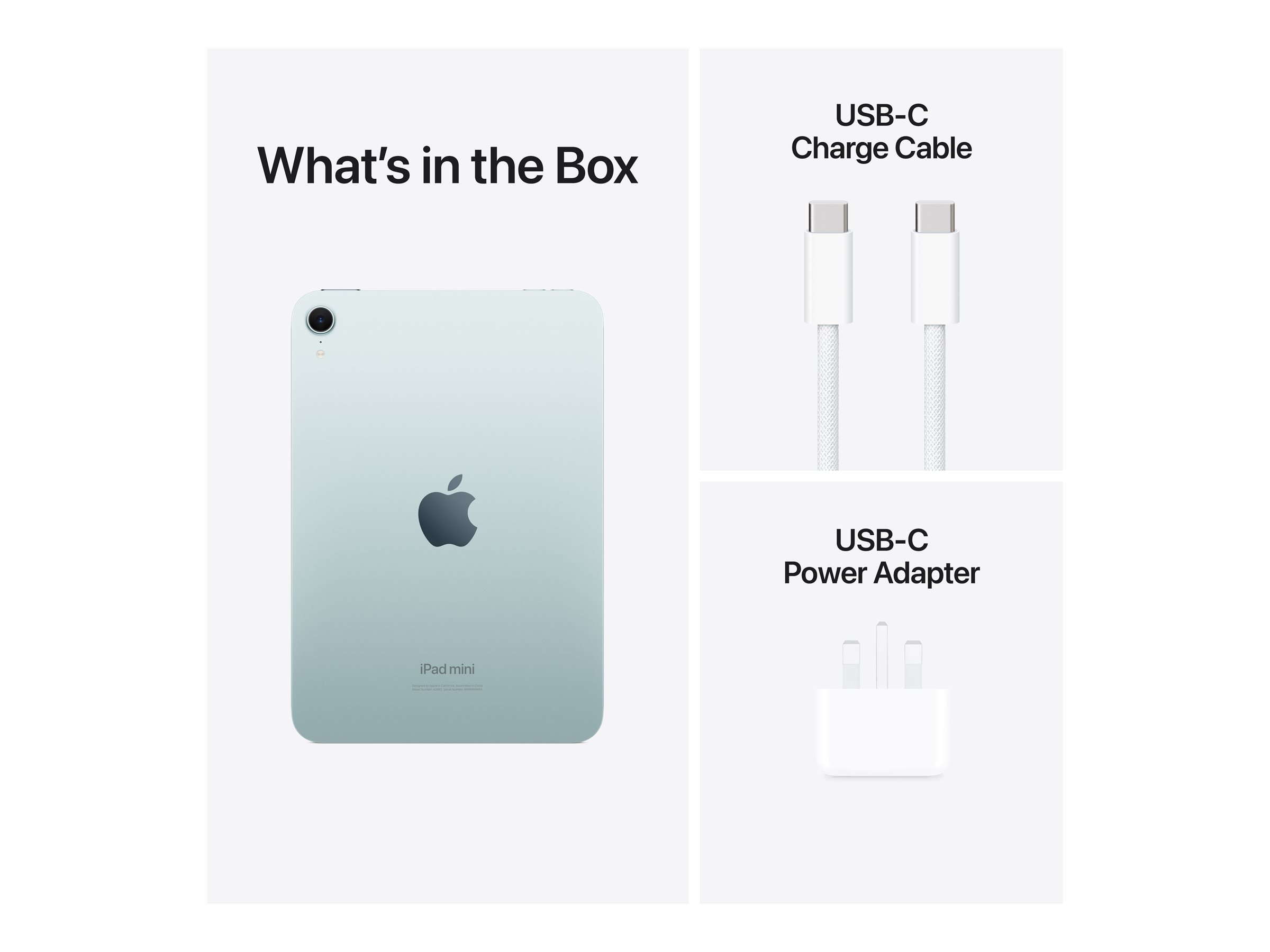 Apple iPad mini A17 Pro Wi-Fi - 8.3 Inch - 128GB - Blue