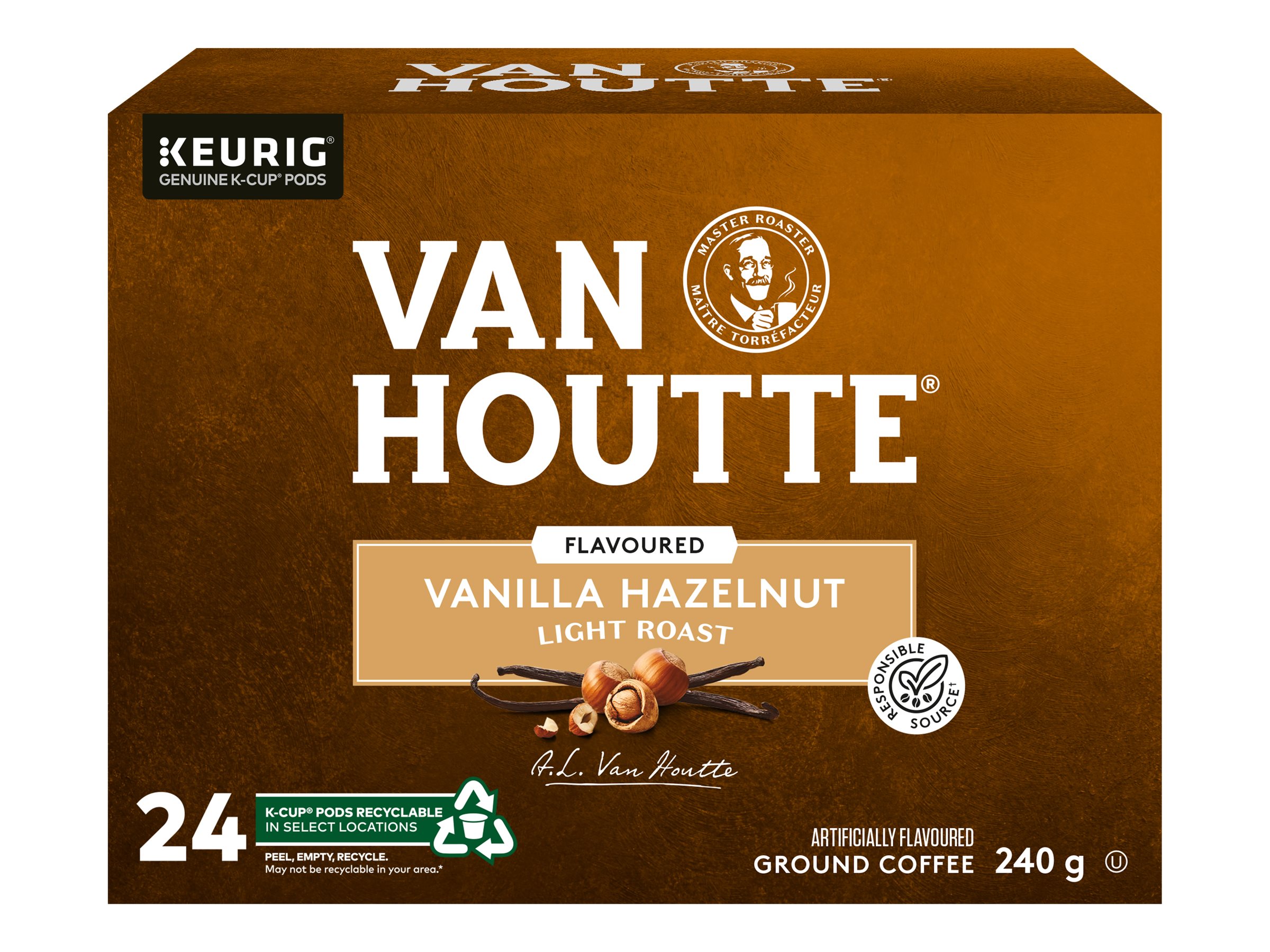 Van Houtte K-Cup Coffee Pods - Vanilla Hazelnut - 24s