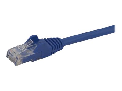 StarTech.com 2ft CAT6 Ethernet Cable, 10 Gigabit Snagless RJ45 650MHz 100W PoE Patch Cord, CAT 6 10GbE UTP Network Cable w/Strain Relief, Blue, Fluke Tested/Wiring is UL Certified/TIA - Category 6 - 24AWG (N6PATCH2BL)