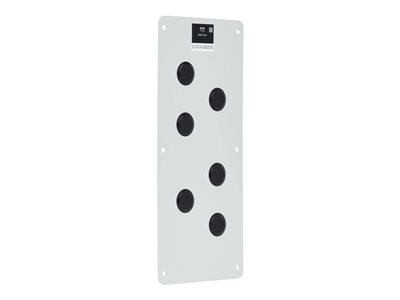 Eaton Tripp Lite Series SmartRack Cable Gland Plate for NEMA-Rated Enclosure Cabinets, 6 Ports (0.5 in.)