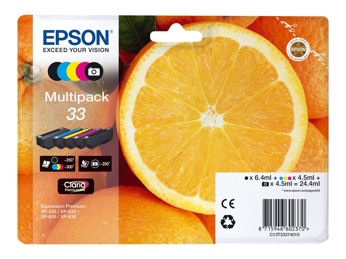 EPSON 4LB Multipack Oranges alarmed w/s