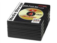Hama DVD Quad Box Cd-boks til lagring af DVD'er