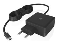 ICY BOX Strømforsyningsadapter 65Watt Europlug (strøm CEE 7/16)