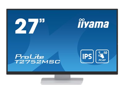IIYAMA 68.6cm (27) T2752MSC-W1 16:9 M-Touch HDMI+DP IPS w retail - T2752MSC-W1