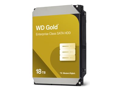 WD Gold 8.9cm (3.5) 18TB SATA3 7200 512MB WD181KRYZ intern - WD181KRYZ