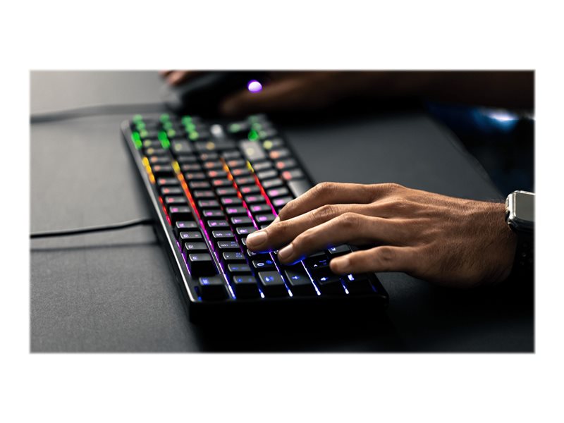 CHERRY G80-3000N RGB TKL clavier USB AZERTY Français Noir