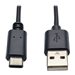 Eaton Tripp Lite Series USB-A to USB-C Cable, USB 2.0, (M/M), 6 ft. (1.83 m)