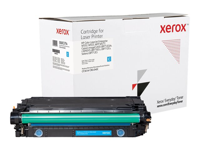 Image of Everyday - cyan - compatible - toner cartridge (alternative for: Canon CRG-040C, HP CF361A)
