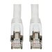 Eaton Tripp Lite Series Cat8 25G/40G Certified Snagless Shielded S/FTP Ethernet Cable (RJ45 M/M), PoE, White, 6 ft. (1.83 m)