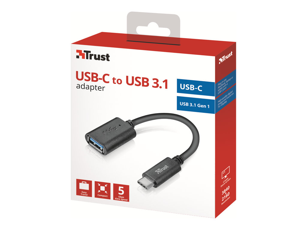 TRUST Adaptateur CALYX USB-C / USB