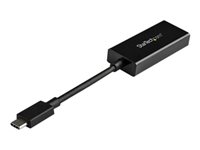 StarTech.com USB 3.1 Type C to HDMI Adapter with HDR - 4K 60Hz - TB3 Compatible - Windows & Mac Compatible Black USB C to HDMI Monitor Converter (CDP2HD4K60H) - external video adapter - MegaChips MCDP2900 - black