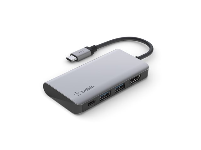 BELKIN Hub USB-C HDMI. 2x USB-A PD 100W