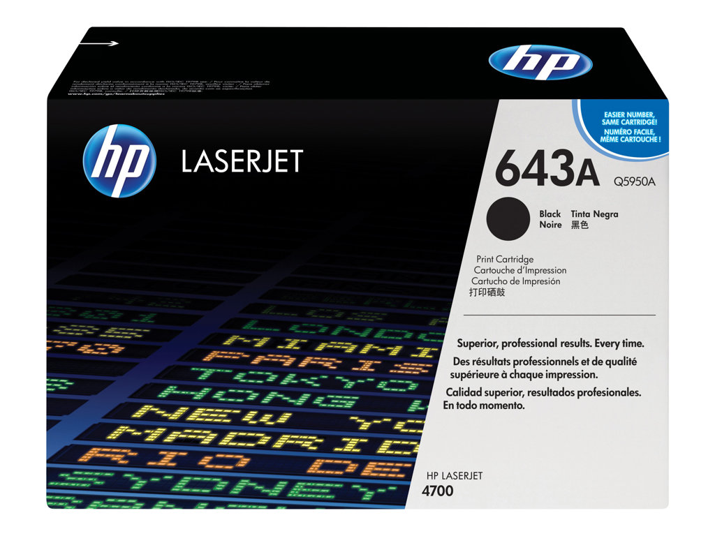 HP MV CARTOUCHE NOIRE POUR CLJ4