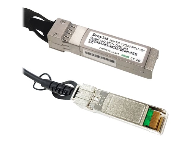 DRAYTEK CX10 SFP DAC CABLE (3M LENGTH) – DrayTek