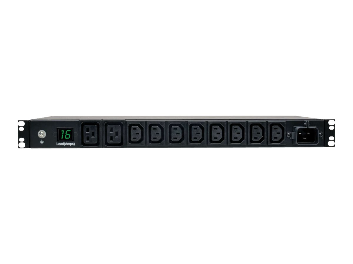 Tripp Lite PDU Metered 200V-240V 16A IEC-309 8 C13; 2 C19 Horizontal 1URM