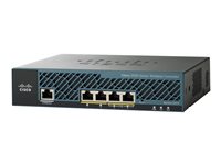 Cisco 2504 Wireless Controller Network management device 4 ports 25 access points GigE 