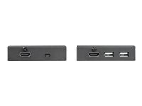 Startech HDMI over CAT6 Extender with 4-port USB Hub - Remote HDMI over CAT5 or CAT6 - 165 ft (50m) - 1080p (ST121USBHD) - vi