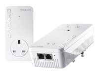 devolo Magic 2 WiFi next - Starter Kit - bridge - Wi-Fi 5 - Wi-Fi 5 - wall-pluggable