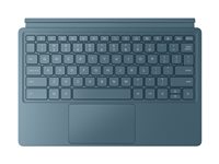 Lenovo Keyboard Pack - keyboard and folio case (stand cover) - with trackpad - tidal teal Input Device