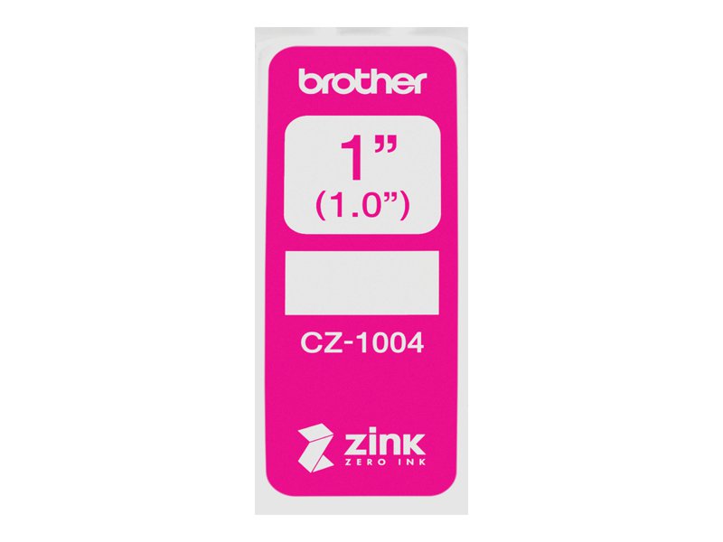 Brother CZ-1004 - tiquettes continues - 1 rouleau(x) - Rouleau (2,54 cm x 5 m)