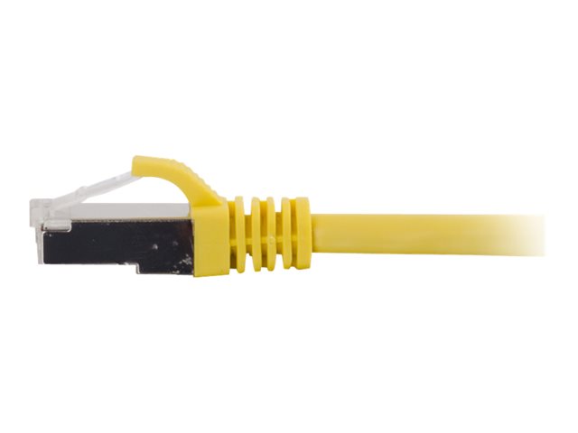 C2G Cat5e Booted Shielded (STP) Network Patch Cable - patch kabel - 3 m - žlutá – foto 6