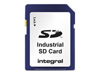 Image of Integral Industrial - flash memory card - 1 GB - SD