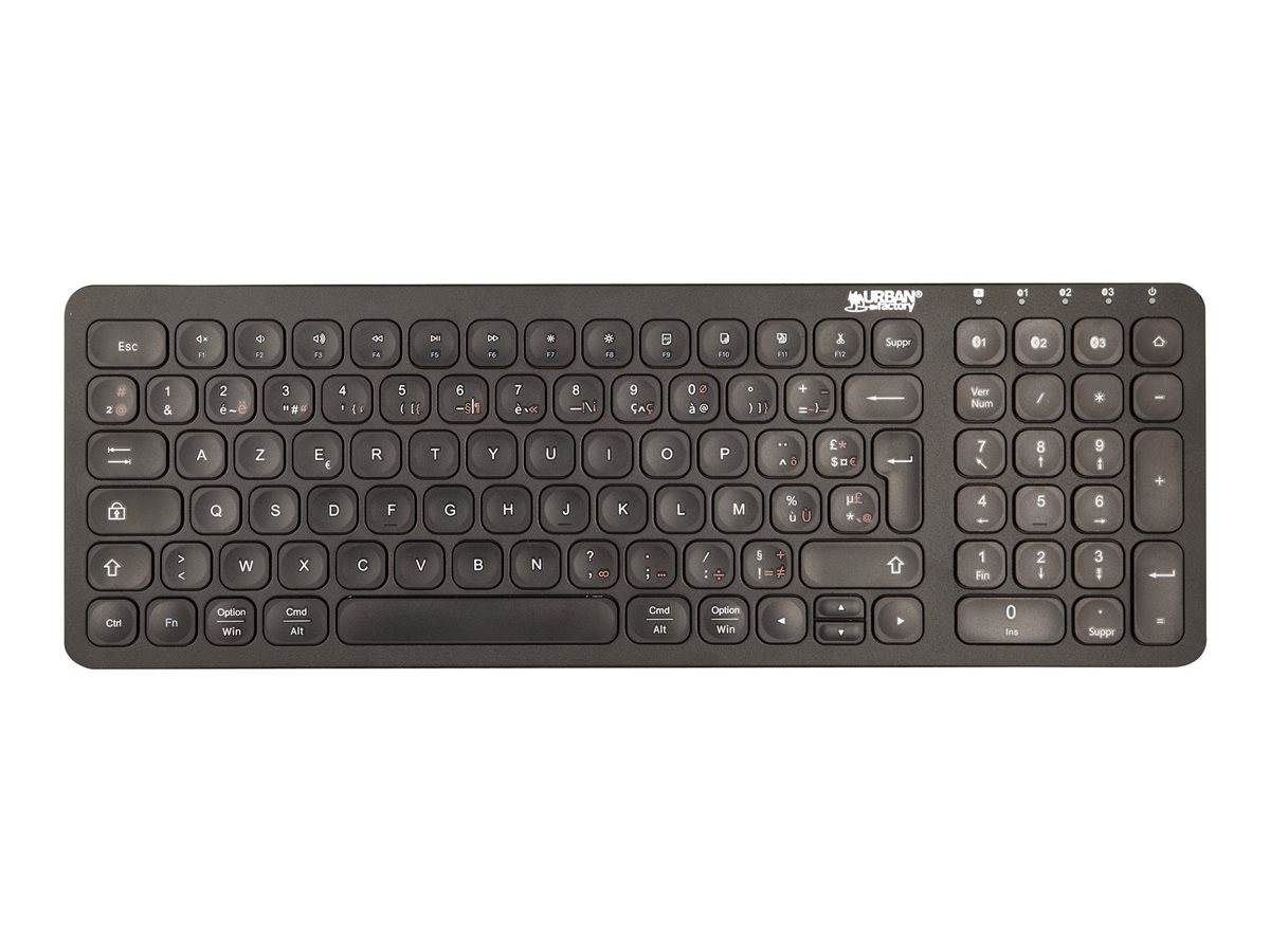 URABN FACTORY Clavier en ABS Noir