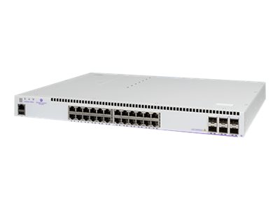 3326744976065 - Alcatel-Lucent OmniSwitch 6560-P24X4 - Switch - L2+ - managed - 24 x 10 100 1000 (PoE+) + 2 x Gigabit SFP + 4 x 1 Gigabit   10 Gigabit SFP+ (Uplink   Stacking) - an Rack montierbar