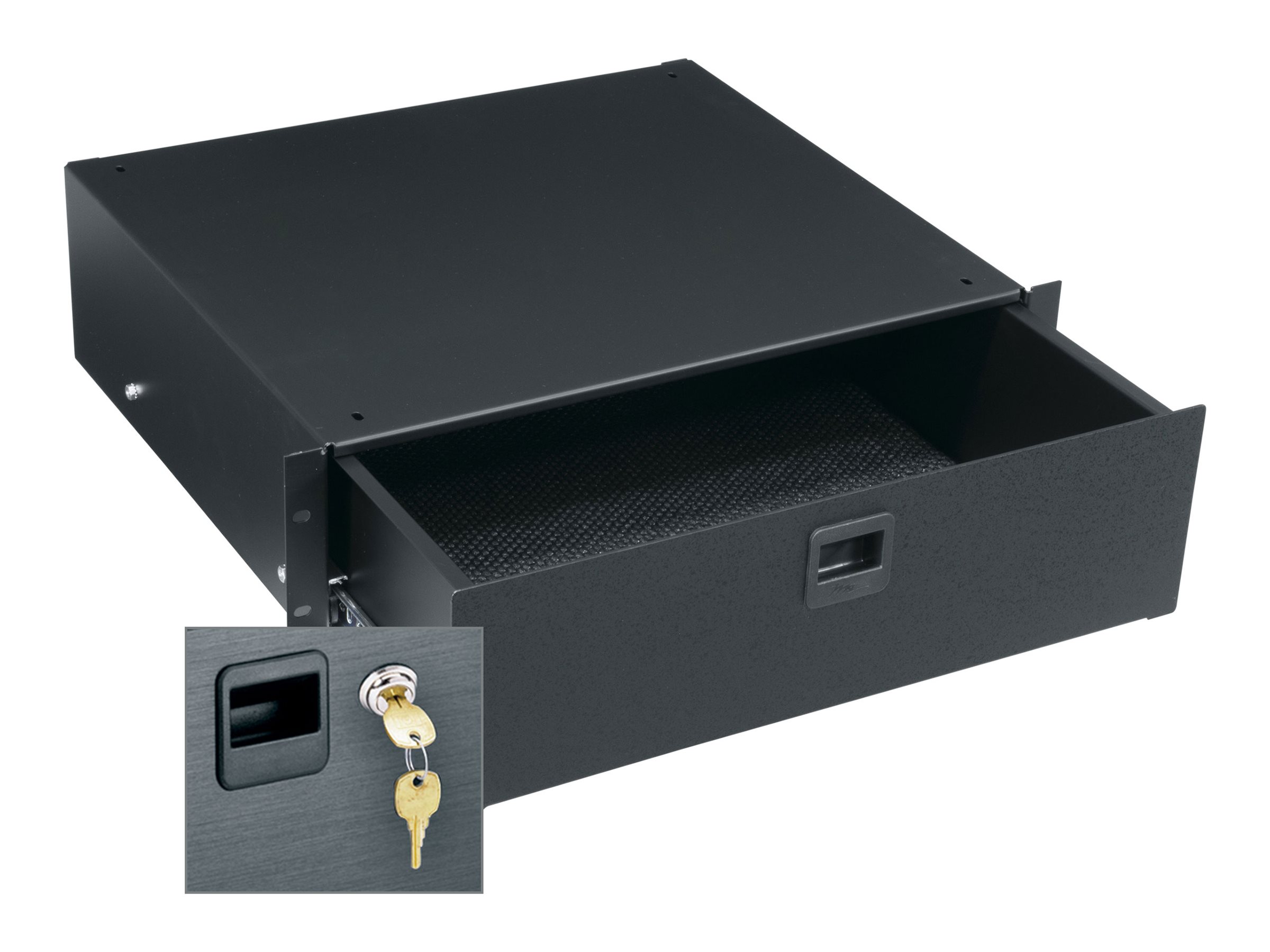 3SP TEXT DRAWER W/LOCKRACK ACCESSORIES