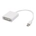 AddOn 5 Pack 8in Mini-DP to DVI-I Adapter Cable