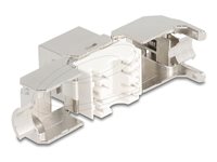 DeLOCK CAT 8.1 Afskærmet parsnoet (STP) Nøglestensmodul Sølv