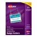 Avery Heavy Duty Hanging-Style Badge Holders
