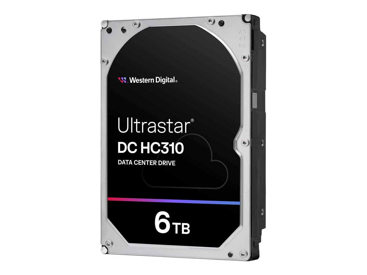WESTERN DIGITAL Ultrastar 7K6 6TB HDD SAS Ultra 256MB cache 12Gb/s 512E TCG P3 7200Rpm 3.5inch Bulk 