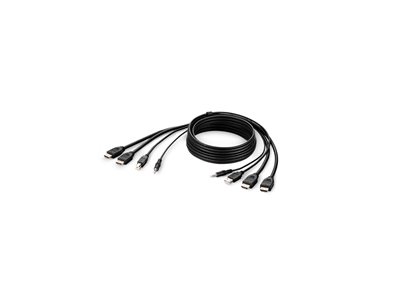 DUALHEAD HDMI/HDMI KVM COMBOCAB1.8M