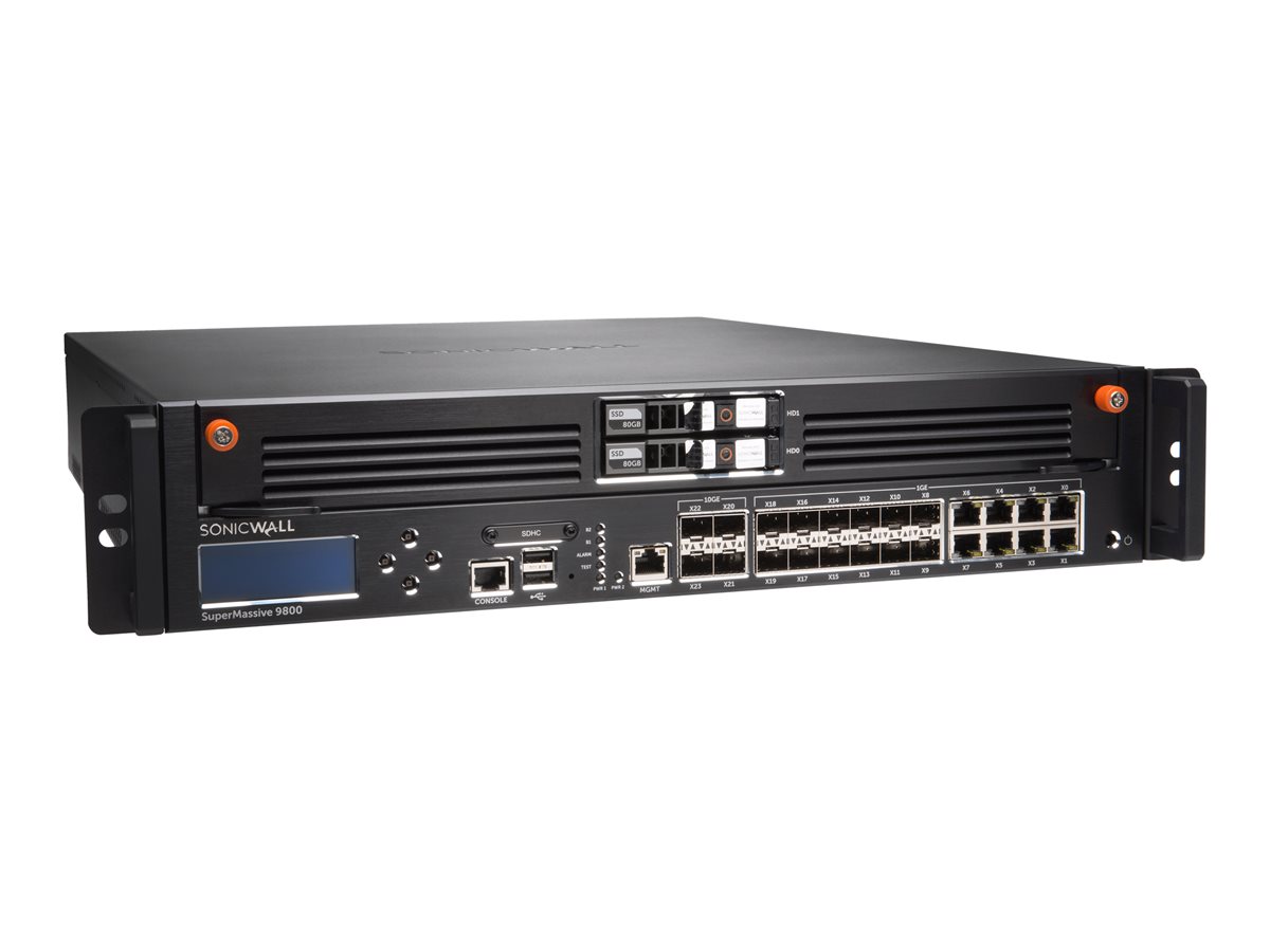 SonicWall SuperMassive 9800 High Availability - bezpečnostní zařízení – foto 3