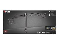 TRUST Support articulé MARA pour 2écrans