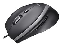 LOGI M500s Corded Mouse Black