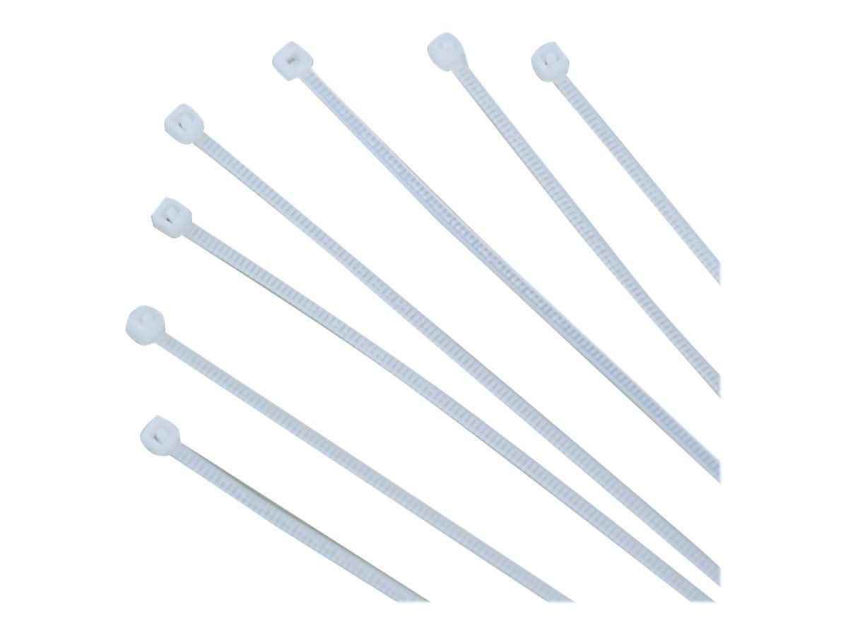 NYLON CBL TIES, 7.5",100 PK
